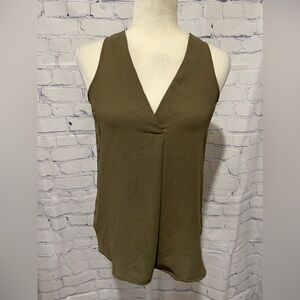 Banana Republic Olive Green Tank Size XS